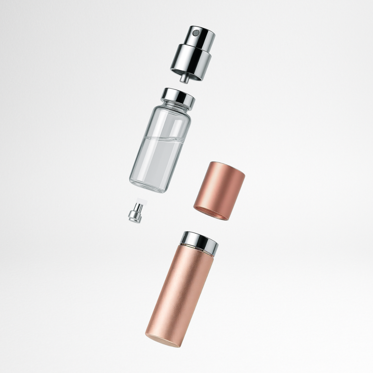 Parfümzerstäuber Nachfüllbar - Rose Gold 5ml