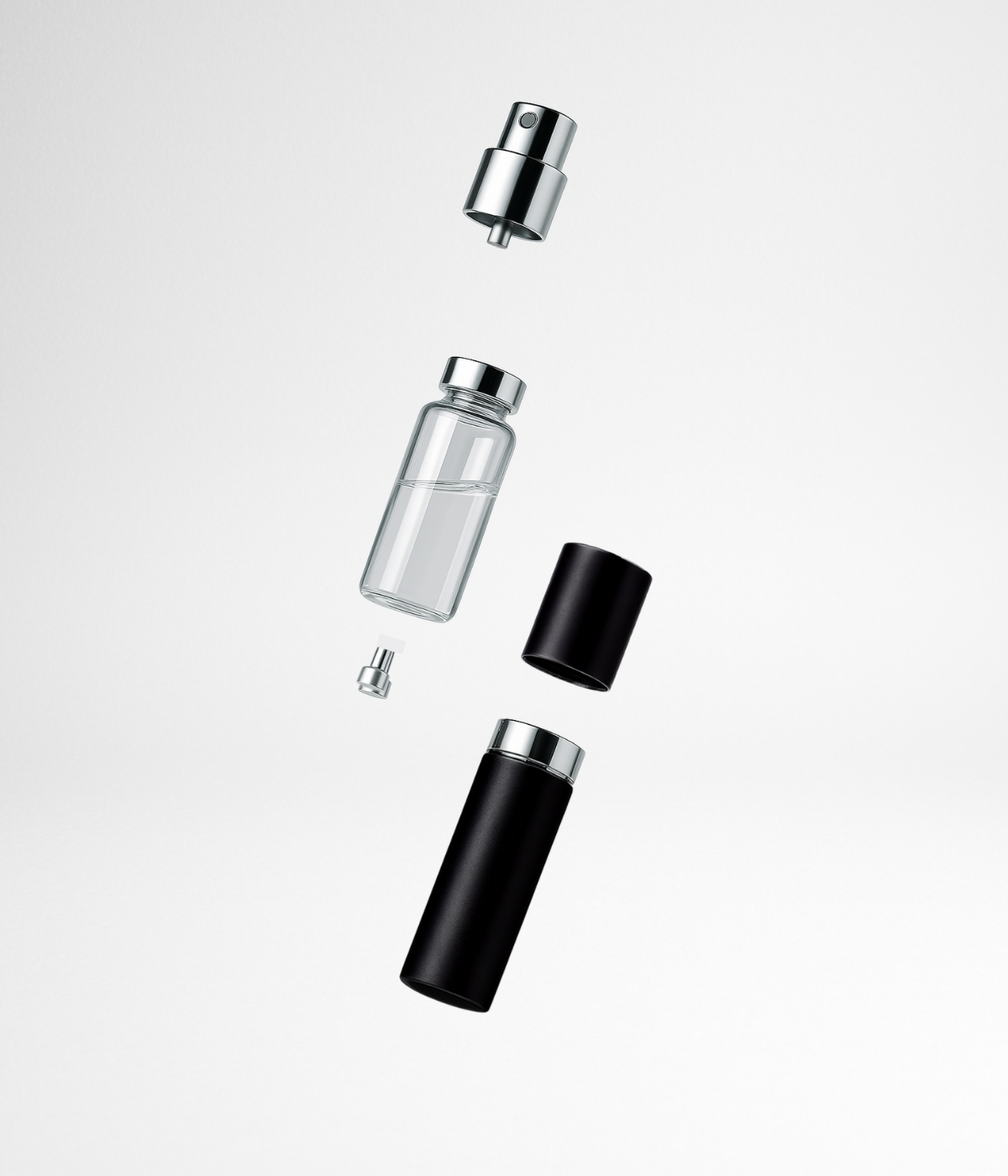 Parfümzerstäuber Nachfüllbar - Schwarz 5ml